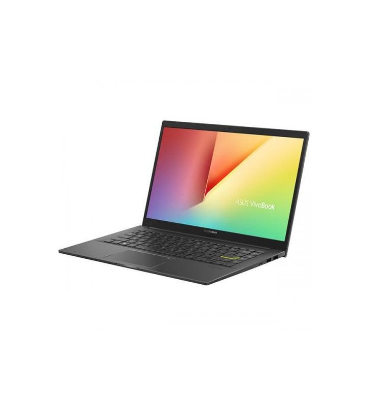 Laptop ASUS VivoBook K413EA-EK1730, Intel Core i5-1135G7, 14inch, RAM 8GB, SSD 512GB, Intel Iris Xe Graphics, No OS, Indie Black