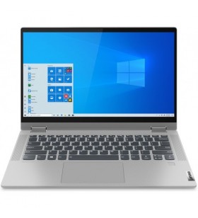 Laptop 2-in-1 Lenovo IdeaPad Flex 5 14ITL05, Intel Core i5-1135G7, 14inch Touch, RAM 16GB, SSD 512GB, Intel Iris Xe Graphics, Windows 11, Platinum Grey
