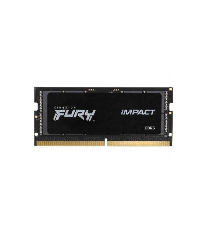 Memorie SO-DIMM Kingston Fury Impact 32GB, DDR5-4800Mhz, CL38