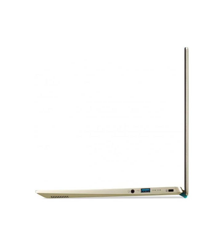 Laptop Acer Swift 3X SF314-510G-57G4, Intel Core i5-1135G7, 14inch, RAM 8GB, SSD 512GB, Intel Iris Xe Graphics, Windows 10, Safari Gold