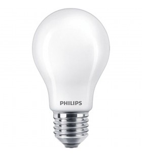 Bec LED Philips Classic A60, putere reglabila, E27, 5.9W (60W), 806 lm, lumina calda (2200-2700K)