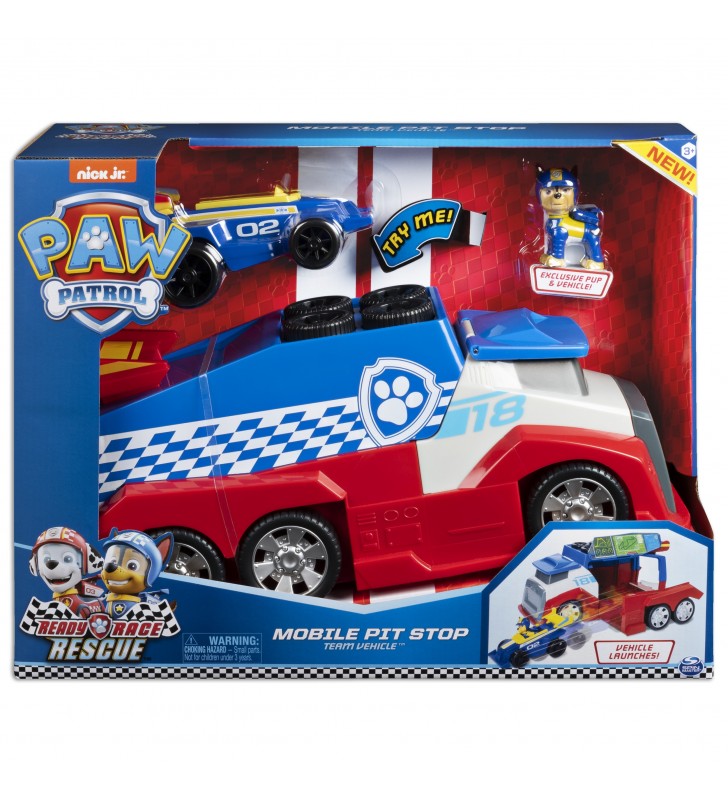PAW Patrol Ready Race Rescue - Mobile Pit Stop Vehicle