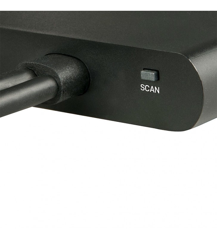 Lindy 38427 adaptor pentru cabluri video Mini DisplayPort + USB Type-A 2 x DisplayPort Negru