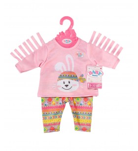 BABY born Trendy Rabbit Pullover Outfit Set haine păpușă
