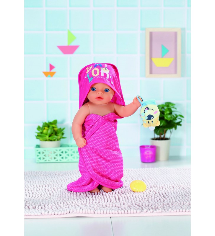 BABY born Bath Hooded Towel Set Set de jucării pentru baie