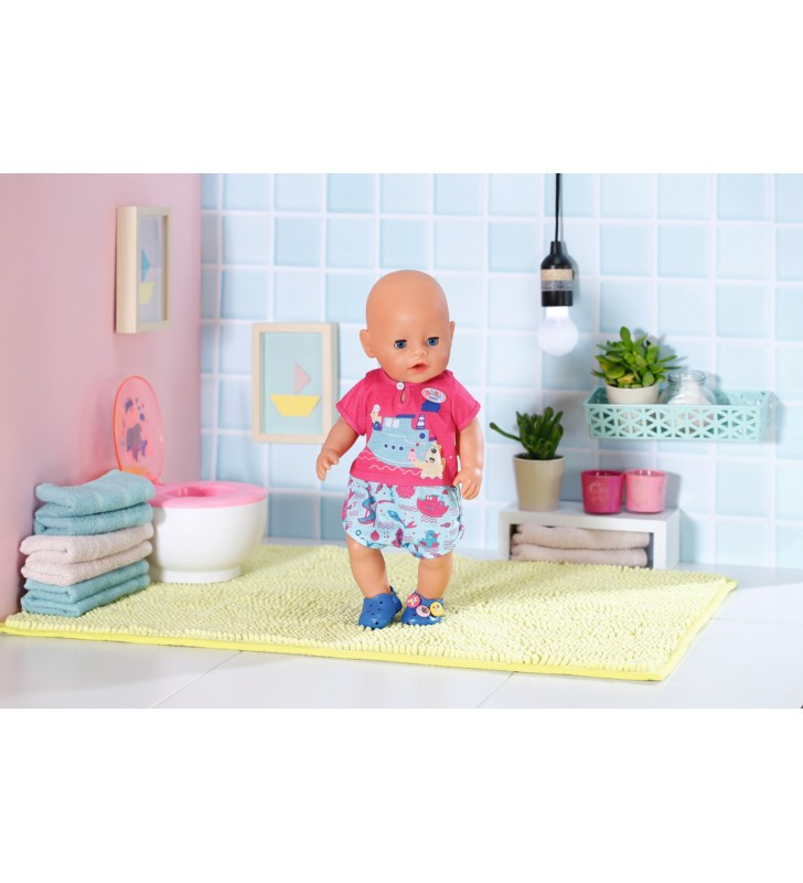 BABY born Bath Pyjamas with Shoes Set haine păpușă