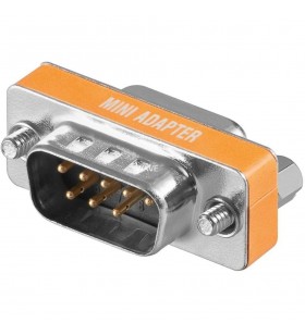 goobay  null modem adapter, 9-pin plug socket
