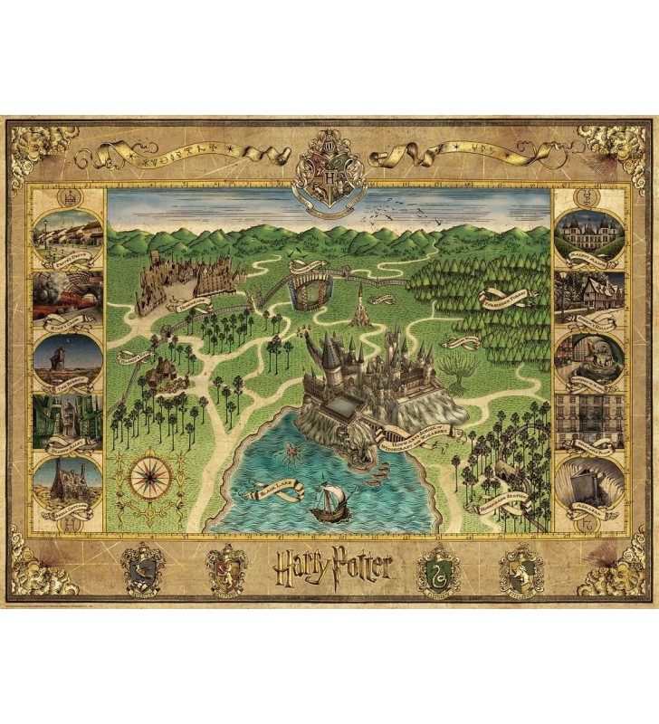 Ravensburger 16599 puzzle-uri Puzzle (cu imagine) fierăstrău 1500 buc. Hărți