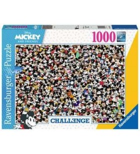 Ravensburger Challenge Mickey Puzzle (cu imagine) fierăstrău 1000 buc. Desene animate