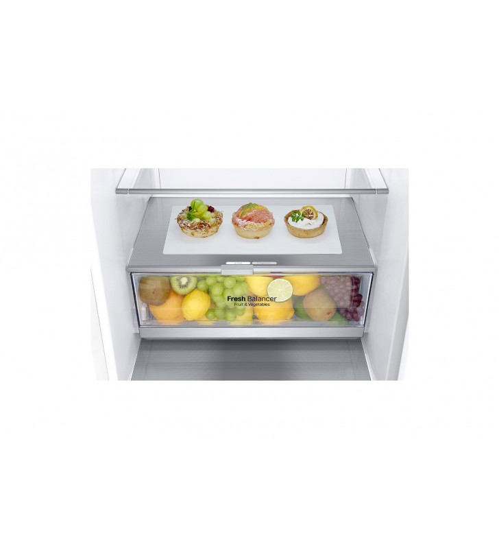 LG GBB72SWEFN combină frigorifică De sine stătător 384 L D Alb