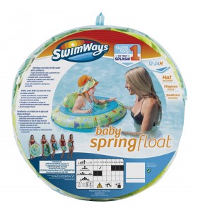 SwimWays Spring Foat Baby Albastru, Roz Articol plutitor pentru stat