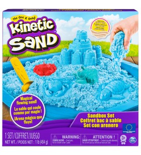 Kinetic Sand Sandbox Set Blue nisip kinetic