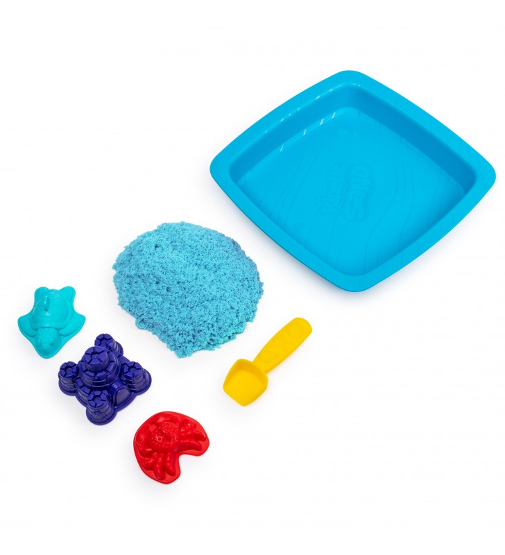 Kinetic Sand Sandbox Set Blue nisip kinetic
