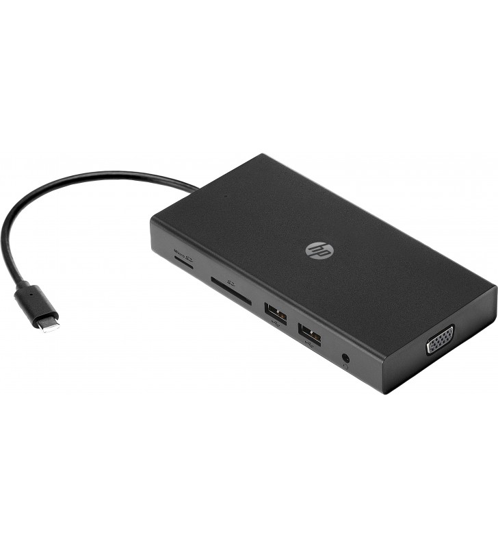 HP 1C1Y5AA Prin cablu USB 3.2 Gen 1 (3.1 Gen 1) Type-C Negru