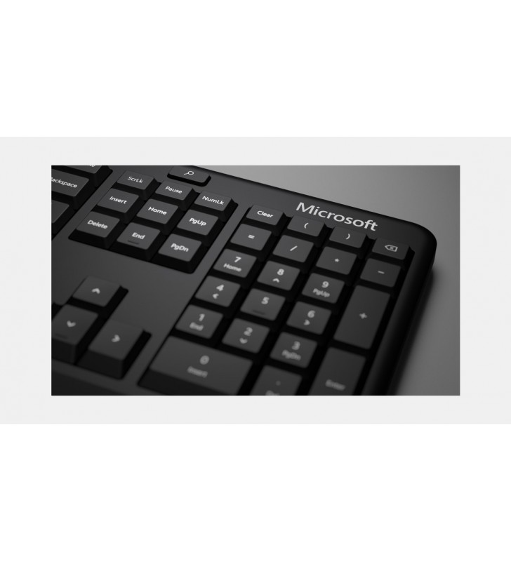 Microsoft Ergonomic Keyboard tastaturi USB Germană Negru