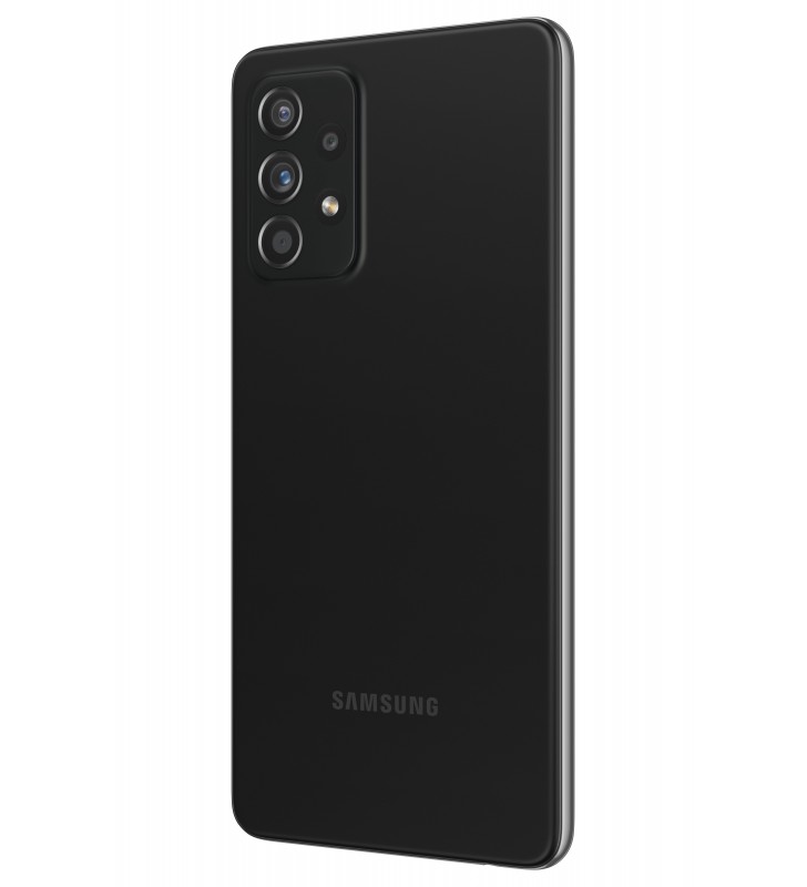 Samsung Galaxy A52 4G SM-A525F 16,5 cm (6.5") Dual SIM Android 11 USB tip-C 6 Giga Bites 128 Giga Bites 4500 mAh Negru