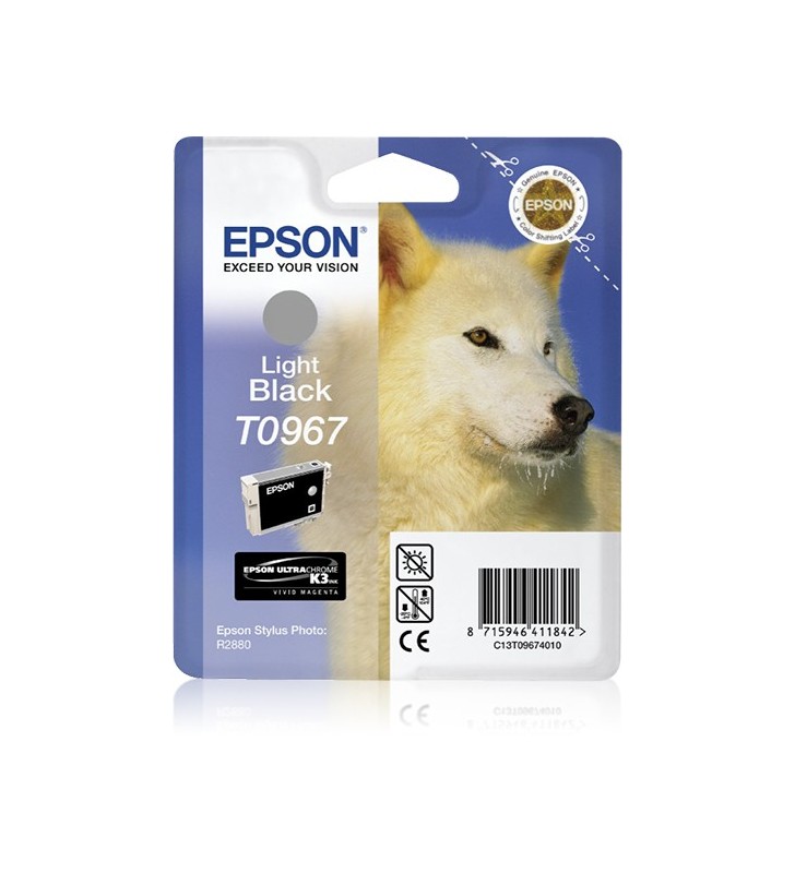 Epson Husky Cartuş Light Black T0967
