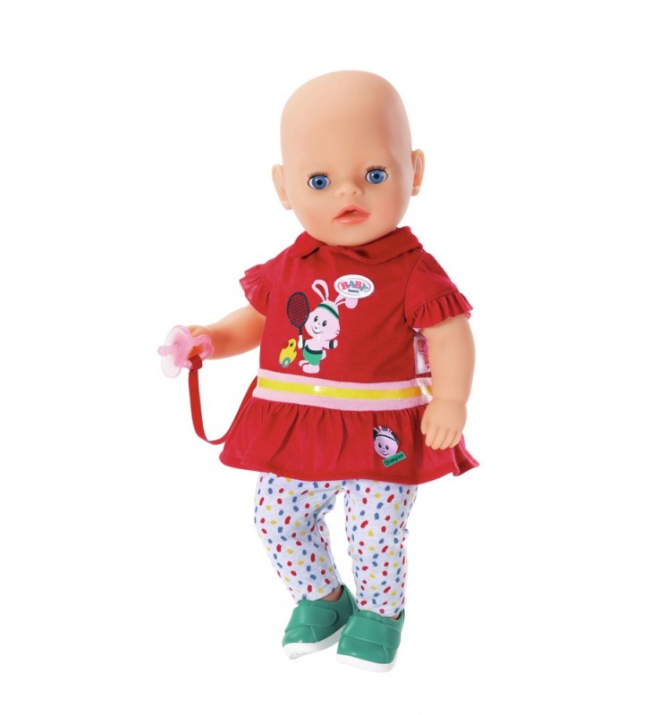 BABY born Little SportyOutfit red Set haine păpușă