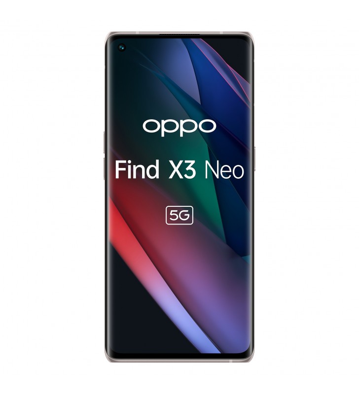 OPPO Find X3 Neo 16,6 cm (6.55") Dual SIM ColorOS 11.1 5G USB tip-C 12 Giga Bites 256 Giga Bites 4500 mAh Argint