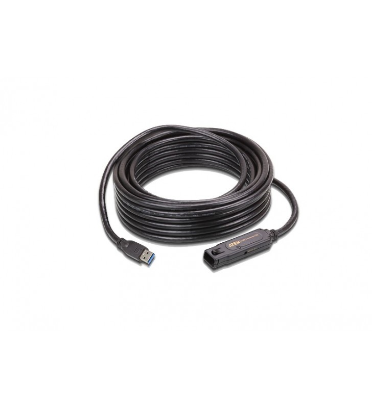 ATEN UE3310-AT-G cabluri USB 10 m USB 3.2 Gen 1 (3.1 Gen 1) USB A Negru