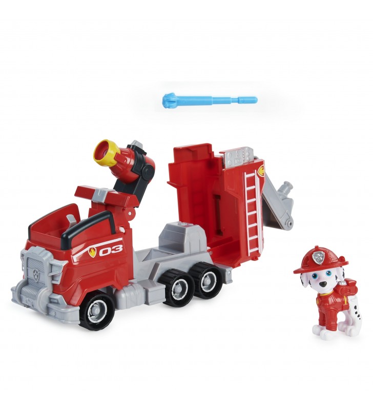 PAW Patrol Marshall’s Deluxe Movie Transforming Fire Truck Toy Car