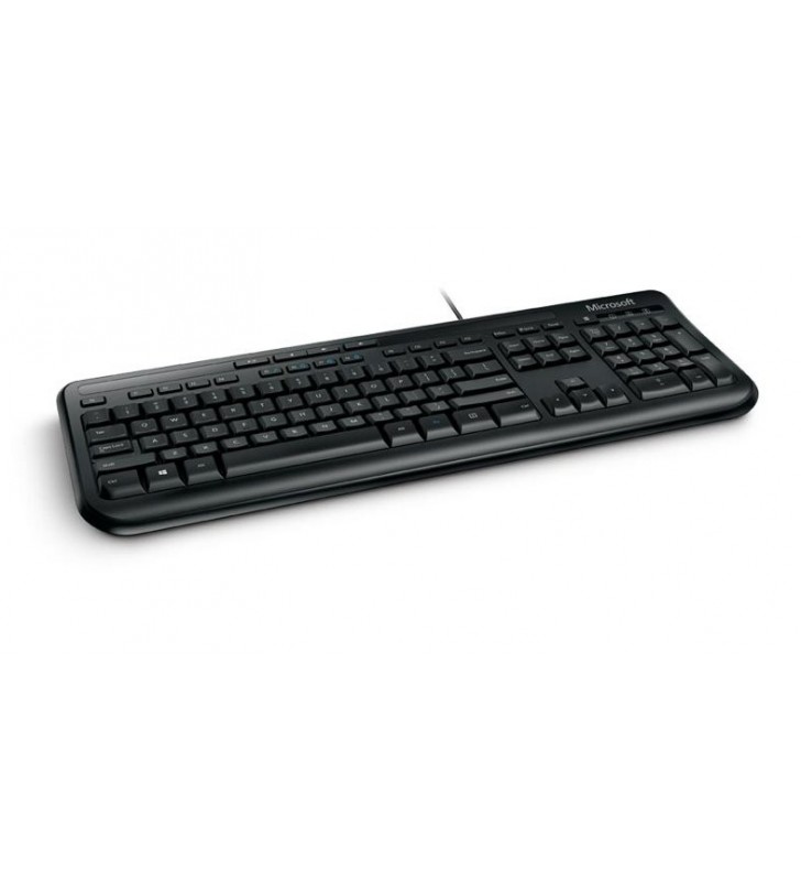 Microsoft Wired Keyboard 600, DE tastaturi USB QWERTZ Germană Negru