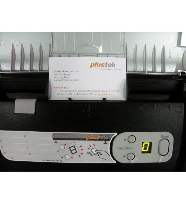 Plustek SmartOffice PS286 Plus Scanner ADF 600 x 600 DPI A4 Negru, Argint