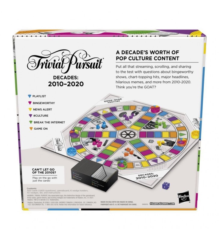 Hasbro Trivial Pursuit Board game Educațional