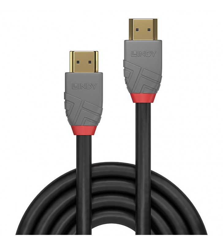 Lindy 36962 cablu HDMI 1 m HDMI Tip A (Standard) Negru, Gri