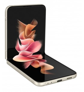Samsung Galaxy Z Flip3 5G SM-F711B 17 cm (6.7") Android 11 USB tip-C 8 Giga Bites 128 Giga Bites 3300 mAh Cremă