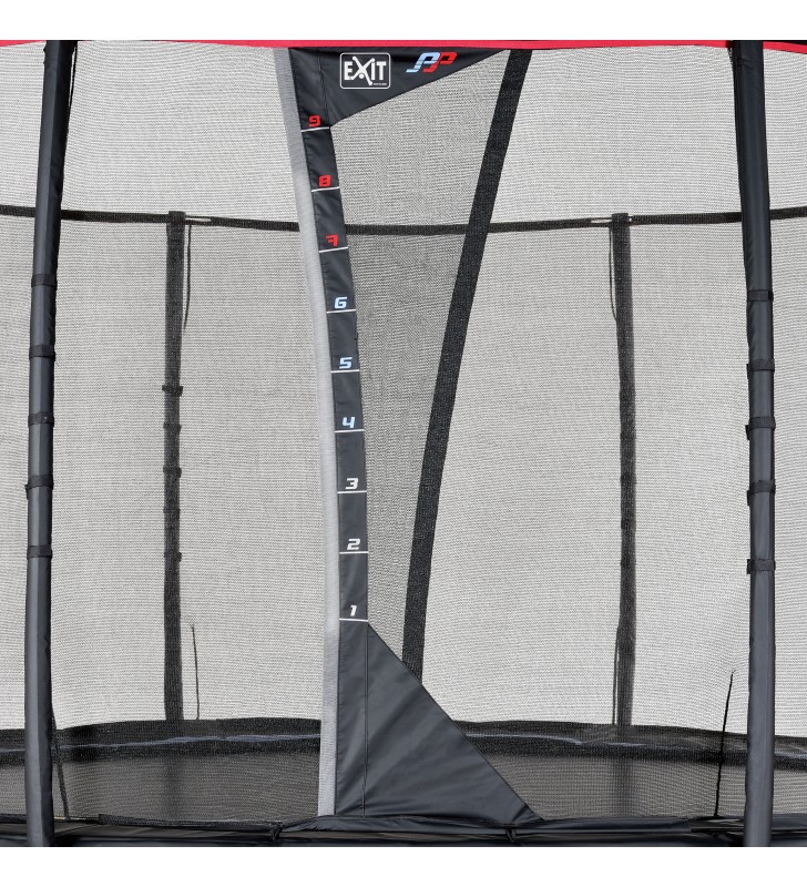 EXIT PeakPro trampoline ø305cm - black Exterior Rotunde Arc elicoidal Trambuline pe sol