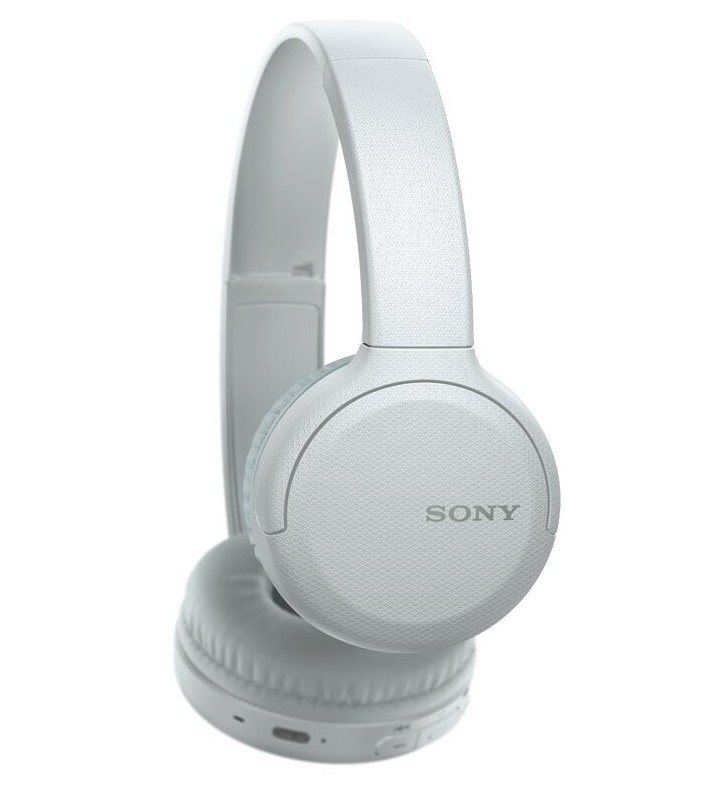 Sony WH-CH510 Căști Fără fir Bandă de fixare pe cap Calls/Music USB tip-C Bluetooth Alb