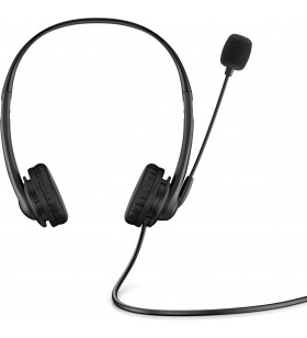HP Stereo 3.5mm Headset G2 Căști Prin cablu Bandă de fixare pe cap Birou/Call center Negru