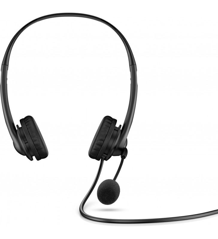 HP Stereo 3.5mm Headset G2 Căști Prin cablu Bandă de fixare pe cap Birou/Call center Negru