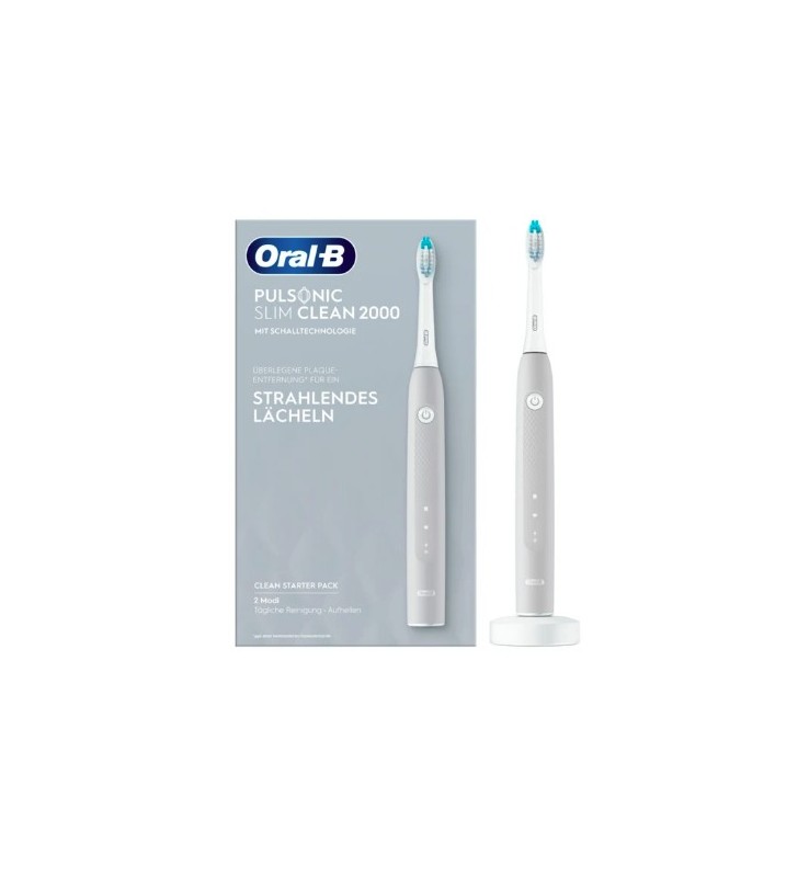 Oral-B Pulsonic Slim Clean 2000 Adult Periuță de dinți sonică Gri