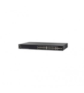 Cisco SG550X-24MP-K9 Gestionate L3 Gigabit Ethernet (10/100/1000) Power over Ethernet (PoE) Suport 1U Negru
