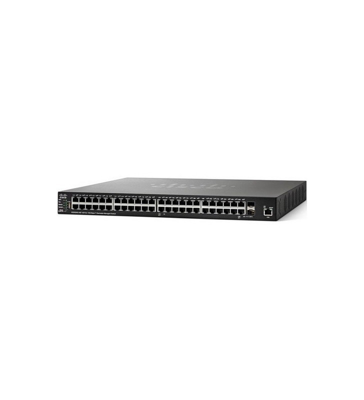 Cisco SG550XG-48T Gestionate L3 10G Ethernet (100/1000/10000) 1U Negru
