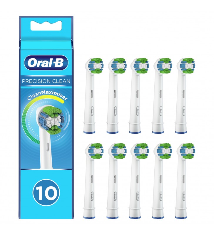 Oral-B Precision Clean 81730426 cap pentru periuță de dinți 10 buc. Alb