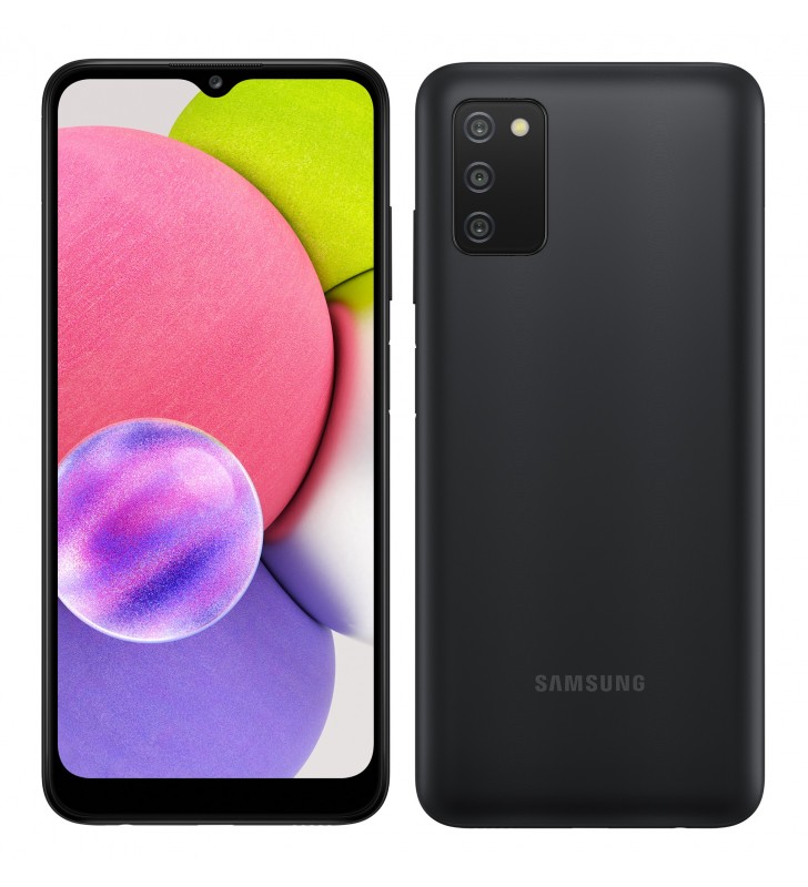 Samsung Galaxy A03s SM-A037G 16,5 cm (6.5") Dual SIM Android 11 4G USB tip-C 3 Giga Bites 32 Giga Bites 5000 mAh Negru