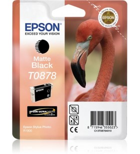 Epson Flamingo Cartuş Matte Black T0878 Ultra Gloss High-Gloss 2