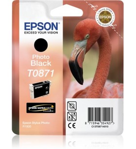 Epson Flamingo Cartuş Photo Black T0871 Ultra Gloss High-Gloss 2