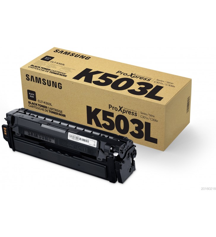 Samsung Cartuş de toner CLT-K503L Negru cu randament mare