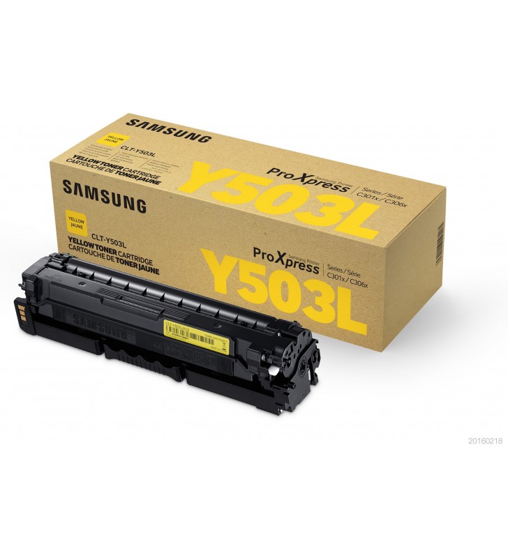 Samsung Cartuş de toner galben de capacitate extinsă CLT-Y503L