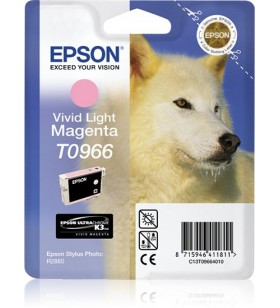 Epson Husky Cartuş Vivid Light Magenta T0966