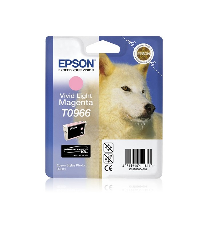 Epson Husky Cartuş Vivid Light Magenta T0966