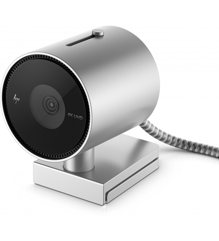 HP 950 4K Webcam camere web USB 3.2 Gen 1 (3.1 Gen 1) Negru, Argint