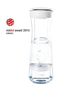 Brita 1020115 filtre de apă Sticlă filtrare apă 1,3 L Grafit, Transparente