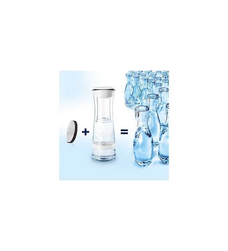 Brita 1020115 filtre de apă Sticlă filtrare apă 1,3 L Grafit, Transparente
