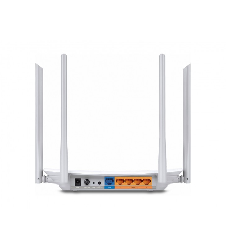 TP-LINK Archer C50 router wireless Fast Ethernet Bandă dublă (2.4 GHz/ 5 GHz) 4G Alb