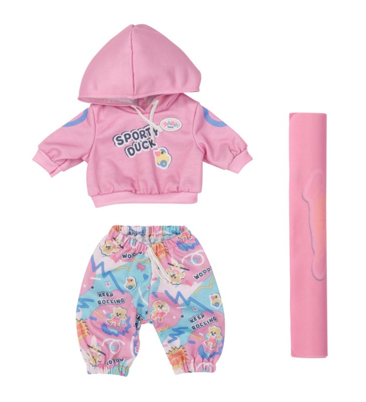 BABY born Kindergarten Gym Outfit Set haine păpușă